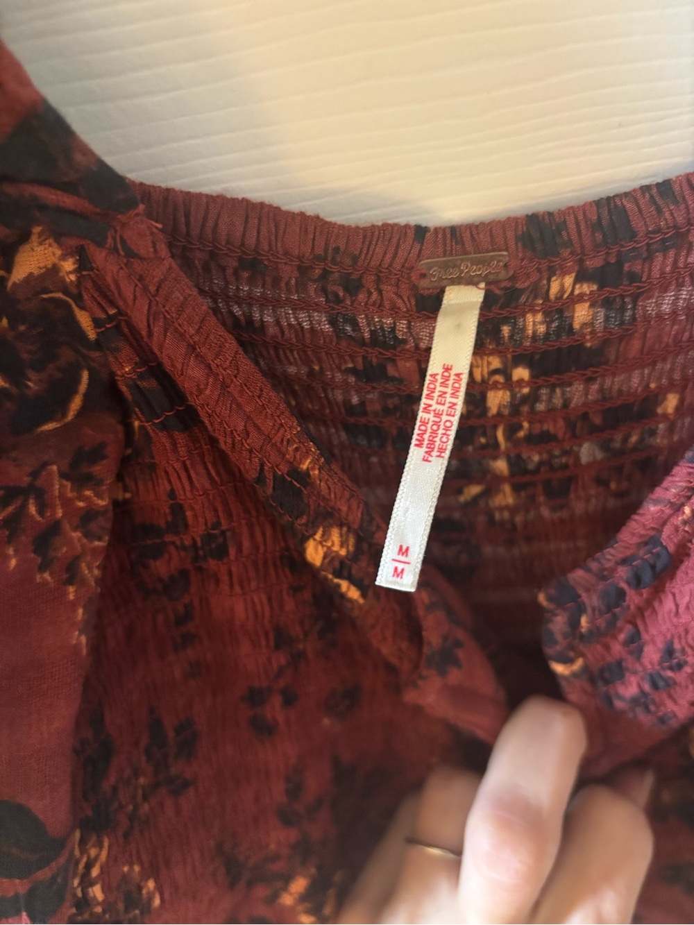 Free People Midi Dress M - Picture 3 of 5